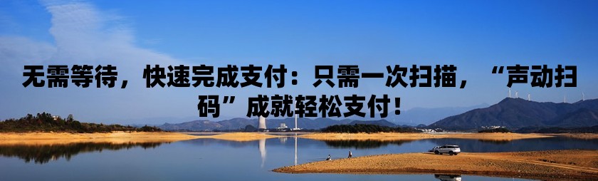 无需等待，快速完成支付：只需一次扫描，“声动扫码”成就轻松支付！